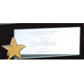 Nameplate with Brass Star